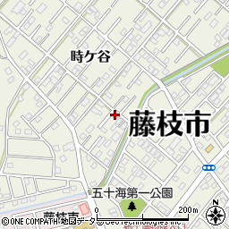 静岡県藤枝市時ケ谷402-3周辺の地図