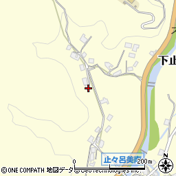 大阪府箕面市下止々呂美898周辺の地図