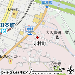 兵庫県三田市寺村町4293周辺の地図