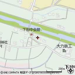 兵庫県三田市下田中234周辺の地図