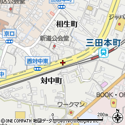 兵庫県三田市相生町22周辺の地図