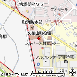 京都銀行久御山町役場 ＡＴＭ周辺の地図