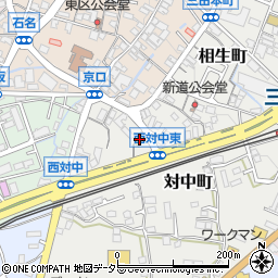 ローソン三田市相生町店周辺の地図