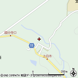 三重県亀山市白木町2200周辺の地図
