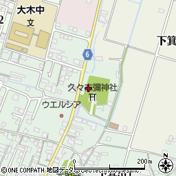 ファミリーマート鈴鹿下箕田店周辺の地図