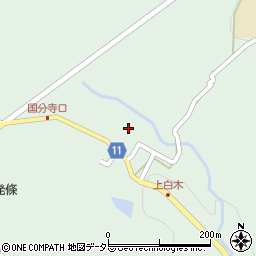 三重県亀山市白木町2207周辺の地図