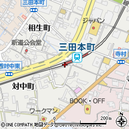 兵庫県三田市相生町21周辺の地図