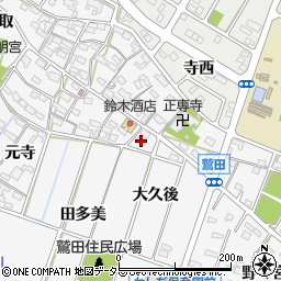 愛知県額田郡幸田町菱池寺西85周辺の地図