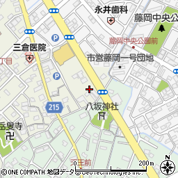 静岡県藤枝市五十海周辺の地図