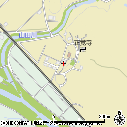 兵庫県三田市桑原374周辺の地図