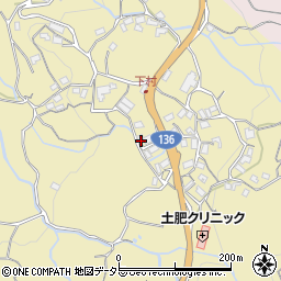 静岡県伊豆市小下田2099周辺の地図