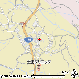 静岡県伊豆市小下田2062周辺の地図