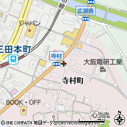 丸亀製麺 三田店周辺の地図