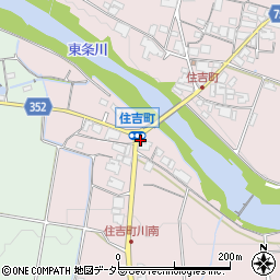 兵庫県小野市住吉町856周辺の地図