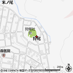 京都府八幡市橋本（狩尾）周辺の地図