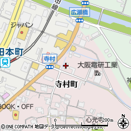 兵庫県三田市寺村町4239周辺の地図