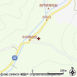 広島県三次市作木町下作木1168周辺の地図