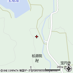 愛知県豊川市上長山町北宝地周辺の地図