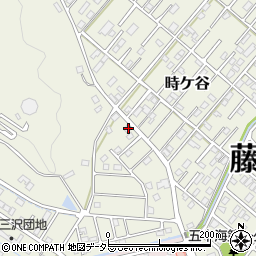 静岡県藤枝市時ケ谷888-6周辺の地図