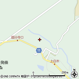 三重県亀山市白木町2225周辺の地図