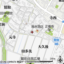 愛知県額田郡幸田町菱池寺西81周辺の地図
