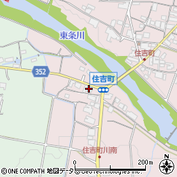 兵庫県小野市住吉町747-12周辺の地図