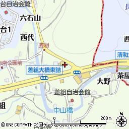 兵庫県川辺郡猪名川町差組向イ201周辺の地図