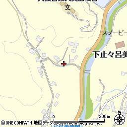 大阪府箕面市下止々呂美938周辺の地図