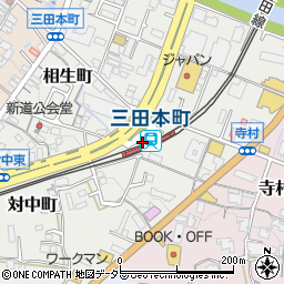 兵庫県三田市相生町12周辺の地図