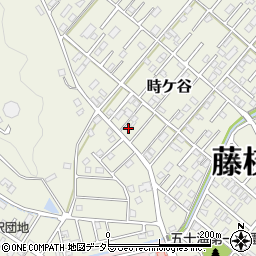 静岡県藤枝市時ケ谷384-6周辺の地図