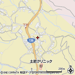 静岡県伊豆市小下田2090周辺の地図