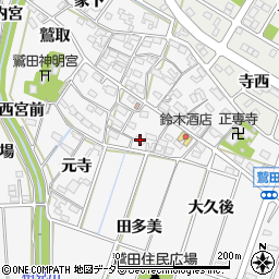 愛知県額田郡幸田町菱池寺西40周辺の地図
