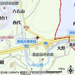 兵庫県川辺郡猪名川町差組向イ201-2周辺の地図