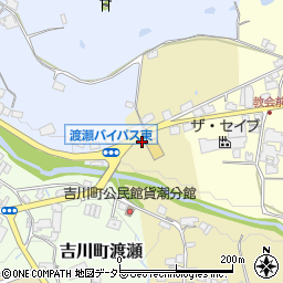 渡瀬バイパス東周辺の地図