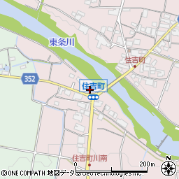兵庫県小野市住吉町745-3周辺の地図