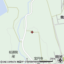愛知県豊川市上長山町田川67周辺の地図