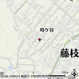 静岡県藤枝市時ケ谷384-5周辺の地図