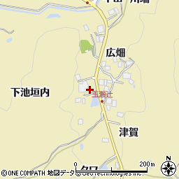 兵庫県宝塚市玉瀬（下池垣内）周辺の地図