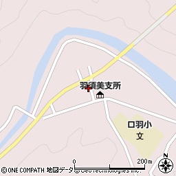 江津邑智消防組合　羽須美出張所周辺の地図