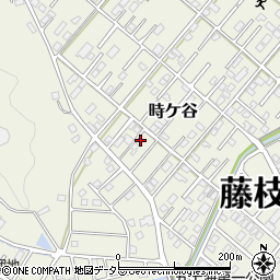 静岡県藤枝市時ケ谷384-22周辺の地図