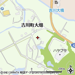兵庫県三木市吉川町大畑887周辺の地図