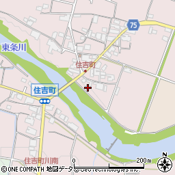 兵庫県小野市住吉町640周辺の地図