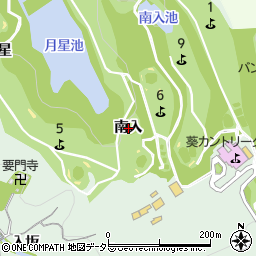 愛知県額田郡幸田町大草南入周辺の地図