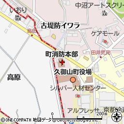 久御山町　地域包括支援センター周辺の地図