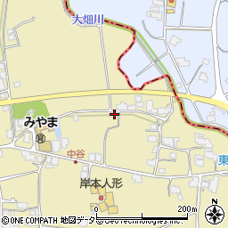 兵庫県小野市中谷町1376-2周辺の地図