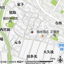 愛知県額田郡幸田町菱池寺西36周辺の地図