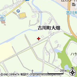 兵庫県三木市吉川町大畑192周辺の地図