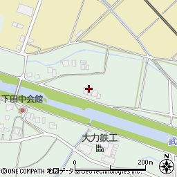 兵庫県三田市下田中293周辺の地図