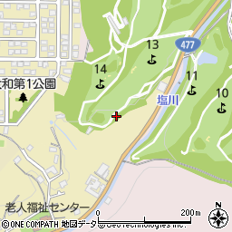 兵庫県川西市長尾町18周辺の地図