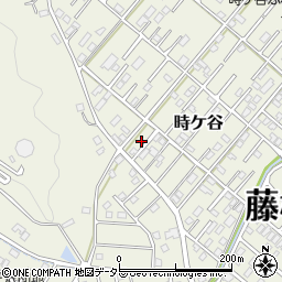 静岡県藤枝市時ケ谷384-81周辺の地図